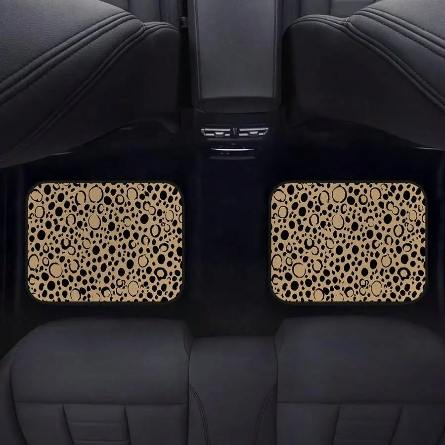Set Of Four Beige Leopard Print Car Floor Mats For SUV Sedan Easy Clean Durable
Set Of Four Beige Leopard Print Car Floor Mats For SUV Sedan Easy Clean Durable