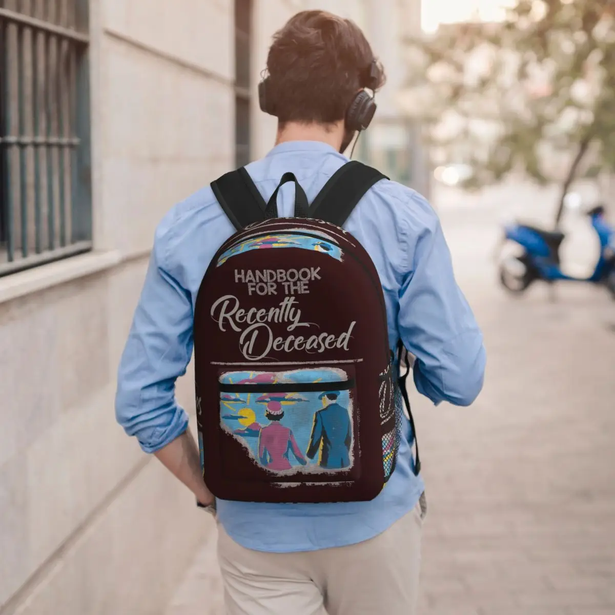 Handbook For The Recently Deceased Backpack Student BookBag Kids School Bag Computer Shoulder Bags for Men Women
Handbook For The Recently Deceased Backpack Student BookBag Kids School Bag Computer Shoulder Bags for Men Women