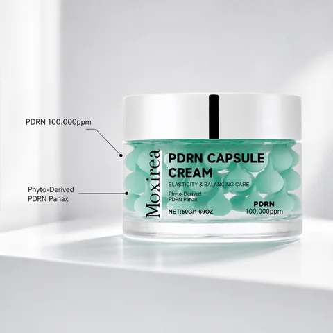 Hyaluronic Acid PDRN Capsule Cream 50g Face Moisturizer Elasticity Firming Skin Care Phyto-Derived PDRN Panax K-Beauty Balancer