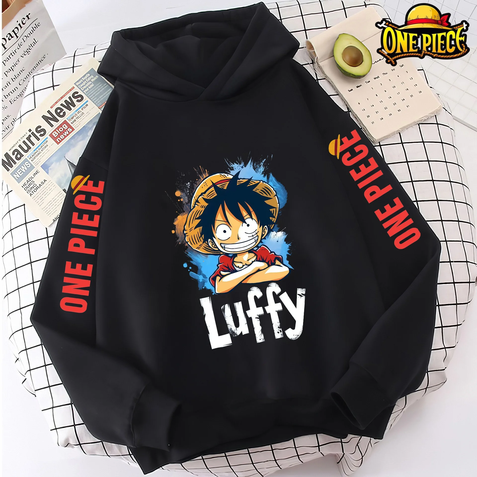 Spring Autumn Luffy Zoro Cartoon Print Hooded Sweatshirt Boys Girls Kids Long Sleeve Casual Top Kawaii Anime Children's Clothing
Spring Autumn Luffy Zoro Cartoon Print Hooded Sweatshirt Boys Girls Kids Long Sleeve Casual Top Kawaii Anime Children's Clothing