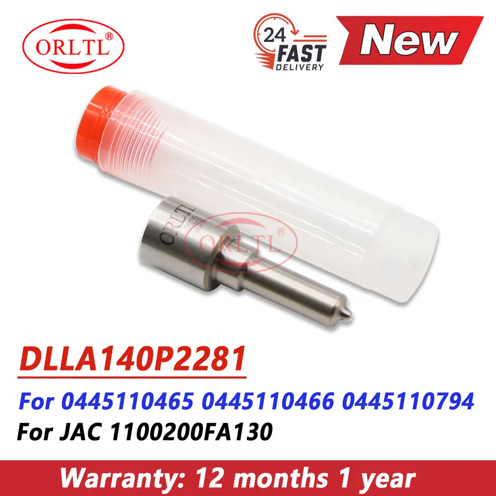 DLLA140P2281 Fuel Injector 0 433 172 281 Diesel Nozzle DLLA 140 P 2281 For JAC 1100200FA130 0445110465 0445110466 0445110794
DLLA140P2281 Fuel Injector 0 433 172 281 Diesel Nozzle DLLA 140 P 2281 For JAC 1100200FA130 0445110465 0445110466 0445110794