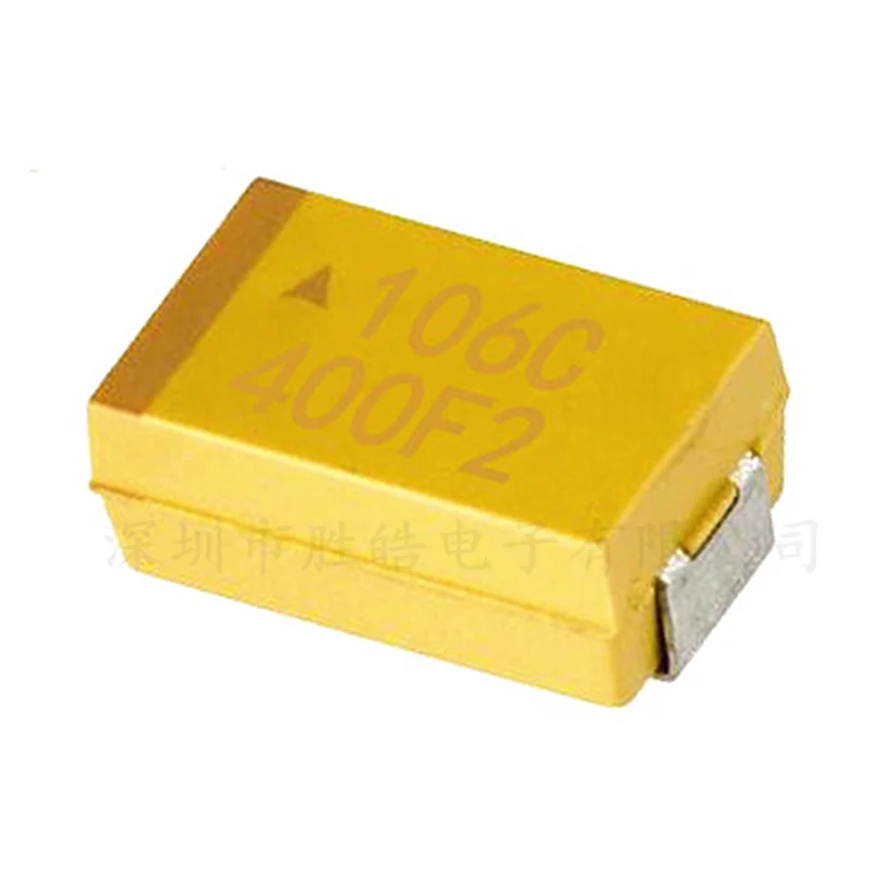 20piece C Type 16V10UF 106C SMD Tantalum Capacitor 6032/C Type Bile Capacitor with Polarity 16V10UF High Good Quality Patch New
20piece C Type 16V10UF 106C SMD Tantalum Capacitor 6032/C Type Bile Capacitor with Polarity 16V10UF High Good Quality Patch New