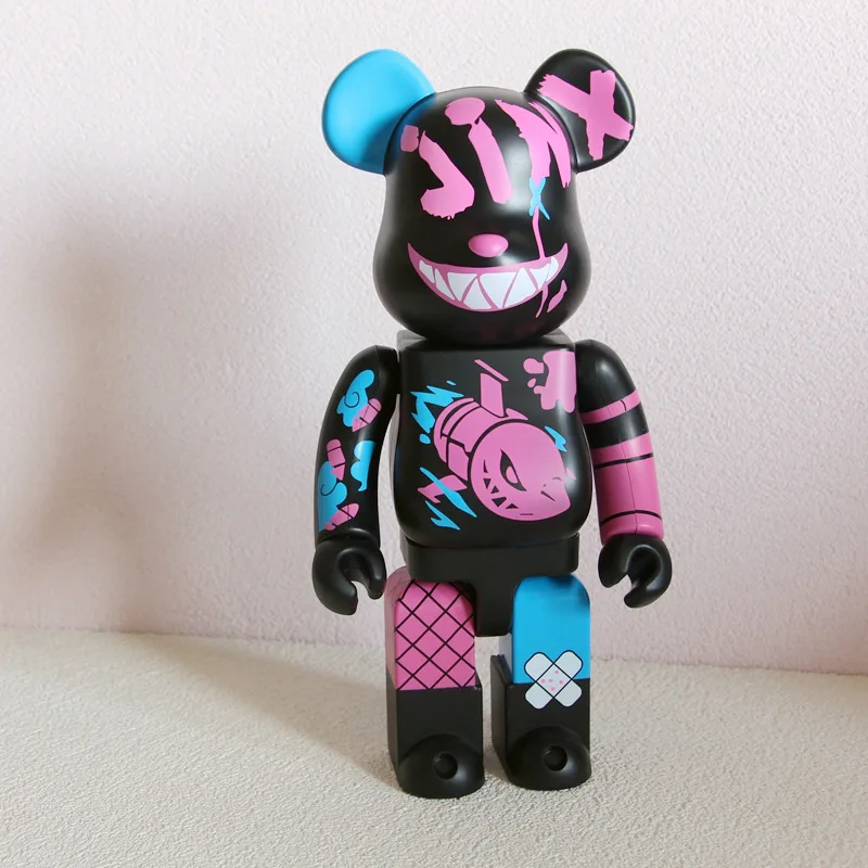 Bearbrick 400% Hero League Lol Jinkesi Bear Hand Office Same Model Runaway Lori Kinks Jinx Tide Play Graffiti
Bearbrick 400% Hero League Lol Jinkesi Bear Hand Office Same Model Runaway Lori Kinks Jinx Tide Play Graffiti