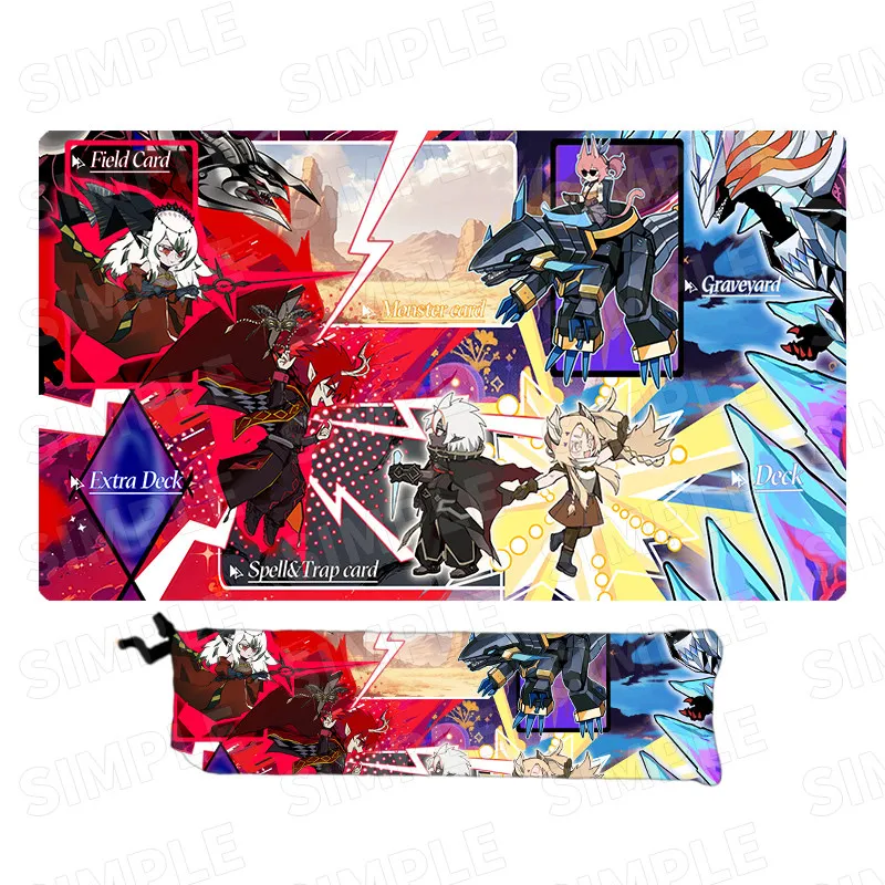 Ю-Ги-О! Коврик для мыши и клавиатуры The Fallen & The Virtuous YGO DIY Game Battle, резиновый, 600*350*2 мм
Ю-Ги-О! Коврик для мыши и клавиатуры The Fallen & The Virtuous YGO DIY Game Battle, резиновый, 600*350*2 мм