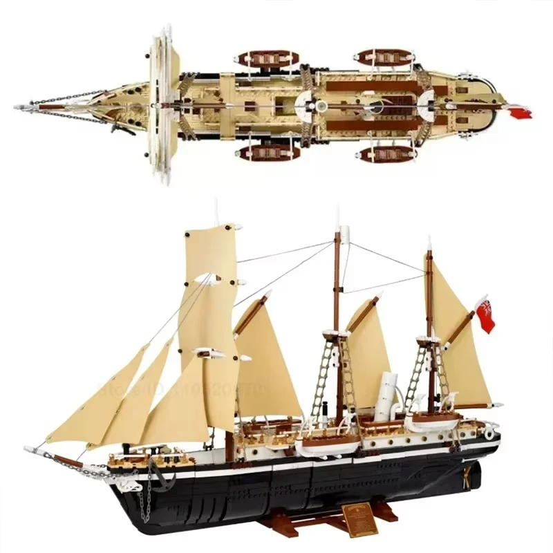 10335The Endurance Ship Model Building Blocks Kit legendary Sailboat Bricks Toy for Kids Adult Birthday Gifts
10335The Endurance Ship Model Building Blocks Kit legendary Sailboat Bricks Toy for Kids Adult Birthday Gifts