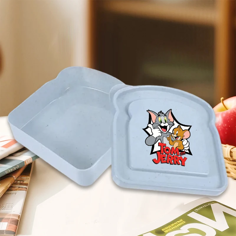 Tom and Jerry Lunch Box Fashion Sandwich Containers Toast Storage Lid Eco-Friendly Student Picnic Cute Food Package Boxes Gifts
Tom and Jerry Lunch Box Fashion Sandwich Containers Toast Storage Lid Eco-Friendly Student Picnic Cute Food Package Boxes Gifts