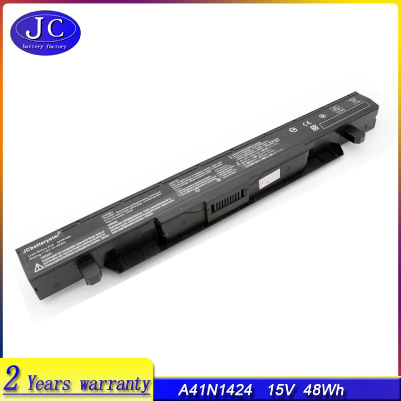 JCLJF 14,4 V 48WH A41N1424 Аккумулятор для ноутбука ASUS ROG ZX50 ZX50J ZX50JX ZX50V ZX50VW GL552 GL552VW GL552J GL552JX GL552V
JCLJF 14,4 V 48WH A41N1424 Аккумулятор для ноутбука ASUS ROG ZX50 ZX50J ZX50JX ZX50V ZX50VW GL552 GL552VW GL552J GL552JX GL552V