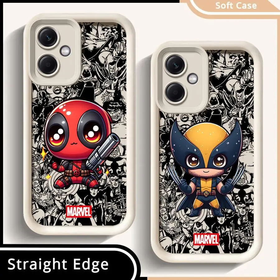 Cute Marvel Deadpool Wolverine Case for Xiaomi Redmi Note 10 13 14 Pro Plus 12 12S 11S 13Pro 11Pro 10S 11 Soft Shell
Cute Marvel Deadpool Wolverine Case for Xiaomi Redmi Note 10 13 14 Pro Plus 12 12S 11S 13Pro 11Pro 10S 11 Soft Shell