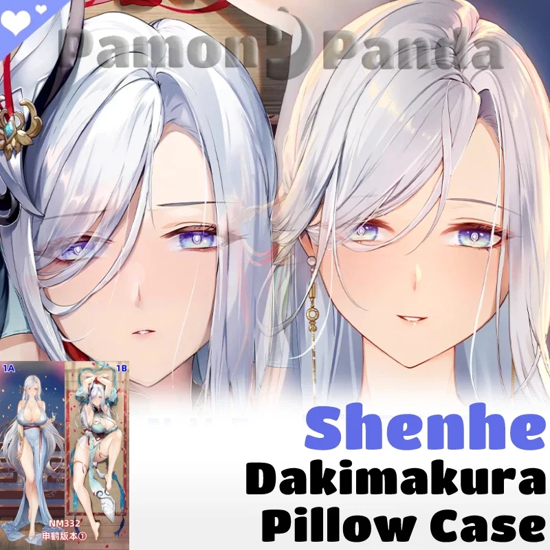 Shenhe Dakimakura Genshin Impact Game Pillow Case Hugging Cushion Cover Full Body Sexy Pillowcase Home Bedding Decor Otaku Gift
Shenhe Dakimakura Genshin Impact Game Pillow Case Hugging Cushion Cover Full Body Sexy Pillowcase Home Bedding Decor Otaku Gift