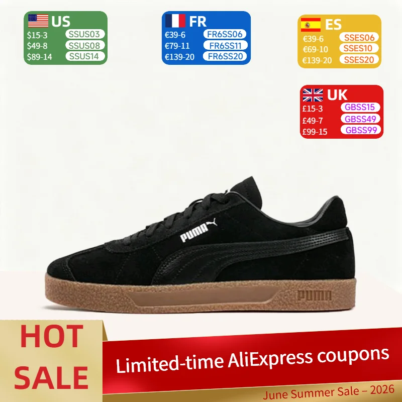 Puma Club NL T: Versatile, Durable, and Lightweight Casual Low-Top Sneakers for Men and Women – Black and White 401514-01
Puma Club NL T: Versatile, Durable, and Lightweight Casual Low-Top Sneakers for Men and Women – Black and White 401514-01