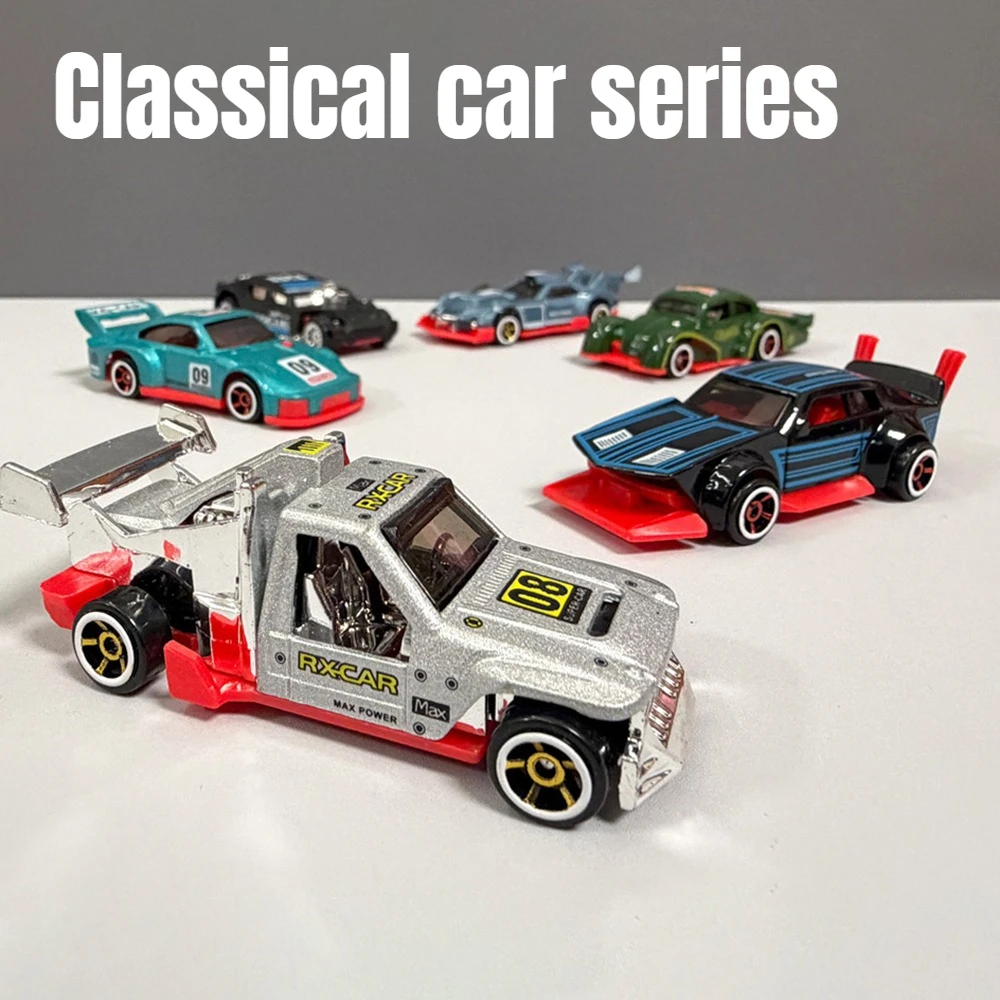 1:64 Mini Scale Classical Car Model Toy Glide Forward Alloy Body Rubber Tires Racing Cars Models Toys Boys Birthday Presents
1:64 Mini Scale Classical Car Model Toy Glide Forward Alloy Body Rubber Tires Racing Cars Models Toys Boys Birthday Presents
