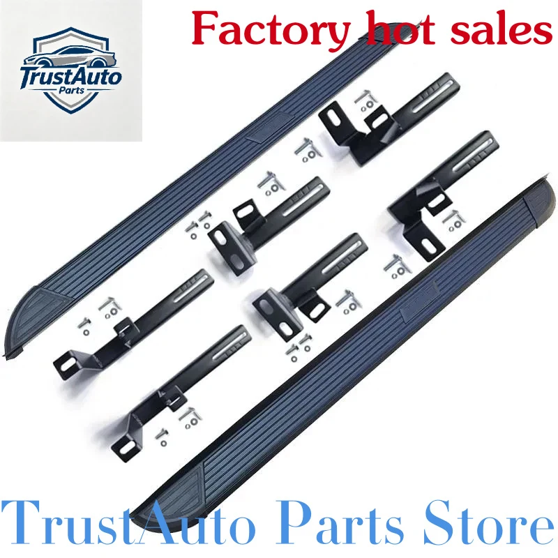 Store Sales King High Quality Exterior Accsori Fixed Aluminum Side Step Pedal Running Board
Store Sales King High Quality Exterior Accsori Fixed Aluminum Side Step Pedal Running Board