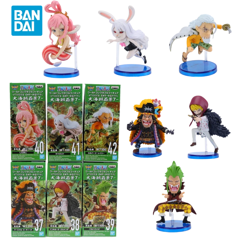 Фигурка Bandai Аниме One Piece WCF WT100 VOL7 Marshall D, фигурка героя из мультфильма «морковь», подарок для детей, Коллекционная модель
Фигурка Bandai Аниме One Piece WCF WT100 VOL7 Marshall D, фигурка героя из мультфильма «морковь», подарок для детей, Коллекционная модель