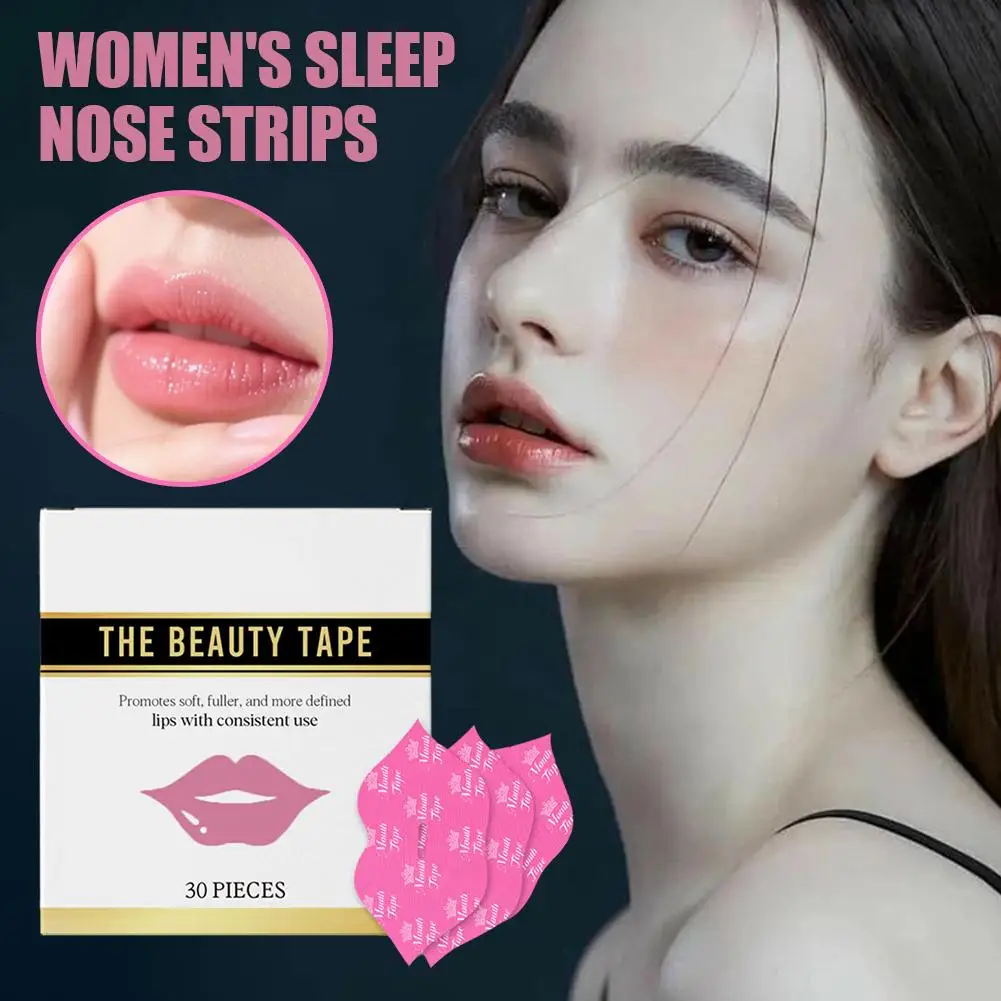 30pcs Hydrating Sleep Strips Gentle On Skin Adhesive Tape Sleep Accessories For Improving Sleep Women's Moisturizing Lip Patches
30pcs Hydrating Sleep Strips Gentle On Skin Adhesive Tape Sleep Accessories For Improving Sleep Women's Moisturizing Lip Patches