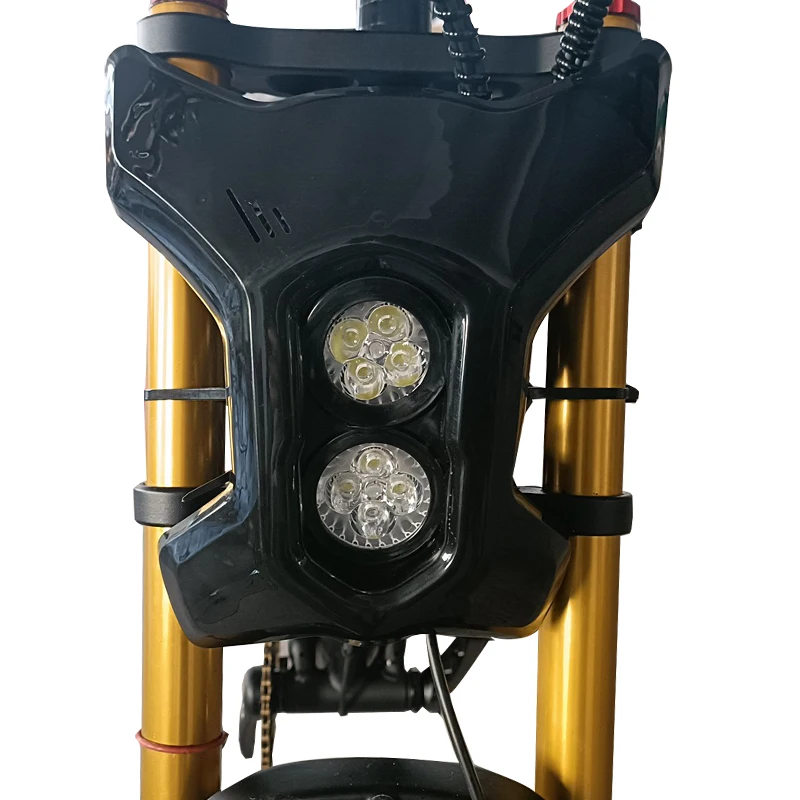 Kalosse Cross-Country Motorcycle Beach Bicycle 24-36V 48V Electric Mountain Bike Headlight With Horn
Kalosse Cross-Country Motorcycle Beach Bicycle 24-36V 48V Electric Mountain Bike Headlight With Horn