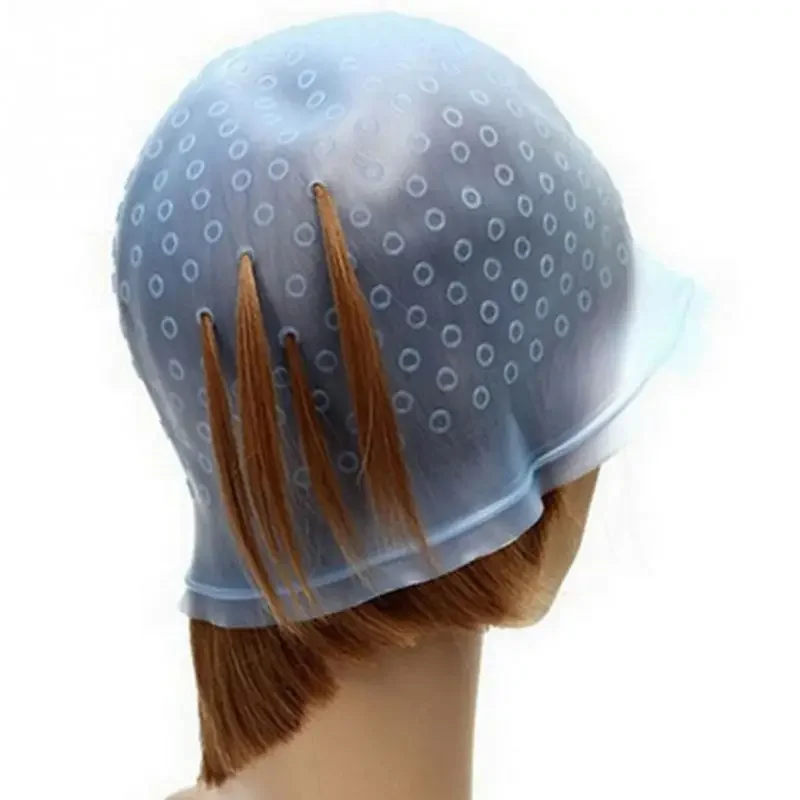 Silicone Reusable Hair Colouring Highlighting Dye Cap Frosting with Needle Dyeing
Silicone Reusable Hair Colouring Highlighting Dye Cap Frosting with Needle Dyeing