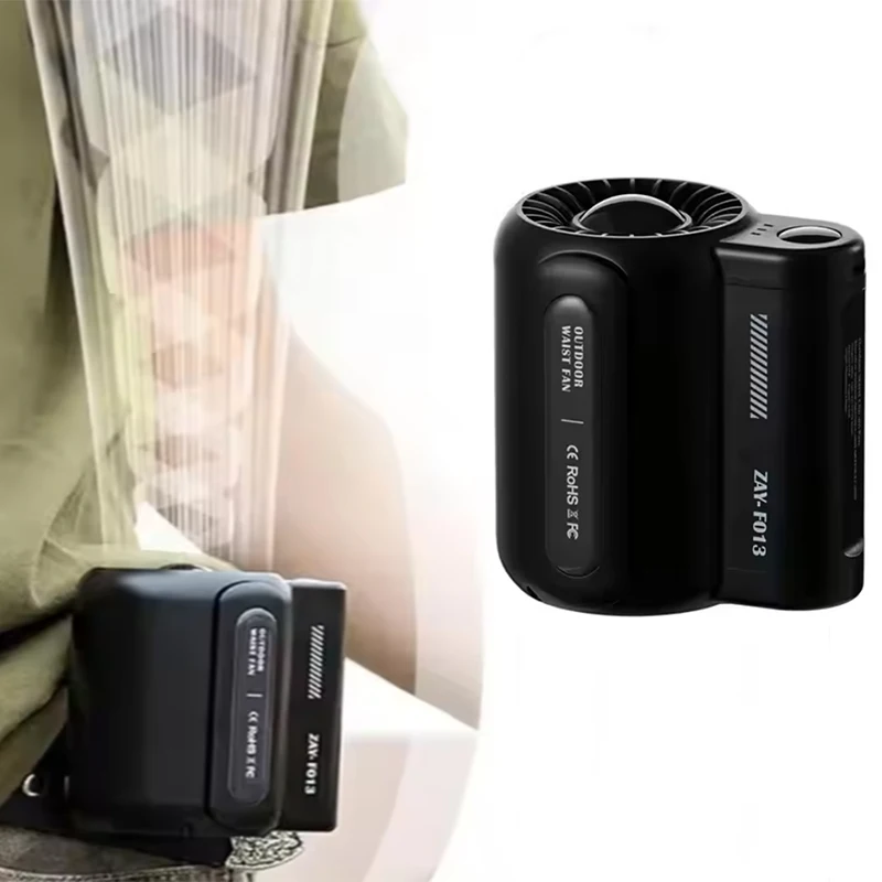 Portable waist-mounted air-cooling fan, rechargeable electric fan, wearable mini object without blades body belt fan
Portable waist-mounted air-cooling fan, rechargeable electric fan, wearable mini object without blades body belt fan