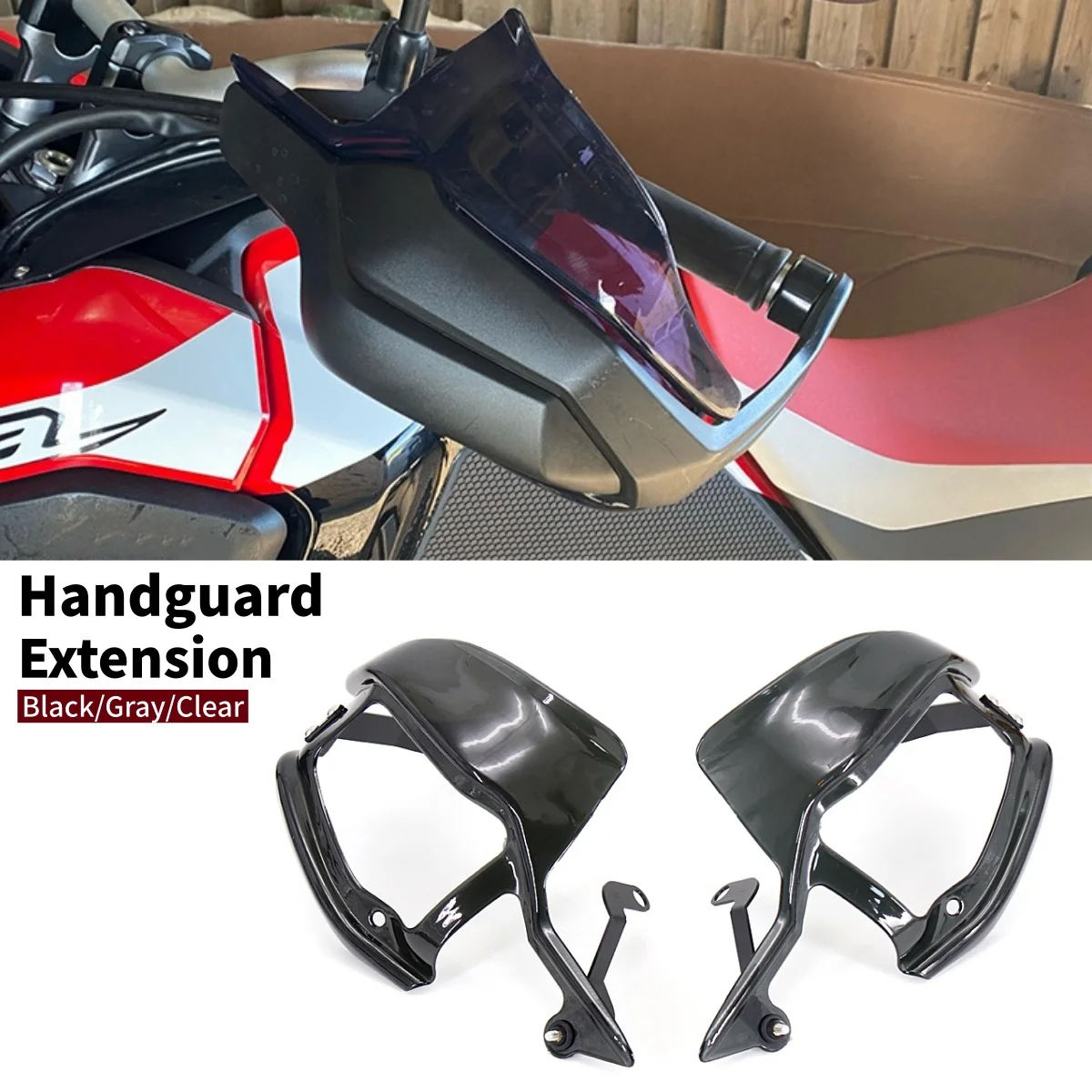 Motorcycle Handguard Extension Wind Deflector Hand Guard Windshield Fit For HONDA XADV X-ADV 750 CRF1000L CRF 1000 L Africa Twin
Motorcycle Handguard Extension Wind Deflector Hand Guard Windshield Fit For HONDA XADV X-ADV 750 CRF1000L CRF 1000 L Africa Twin