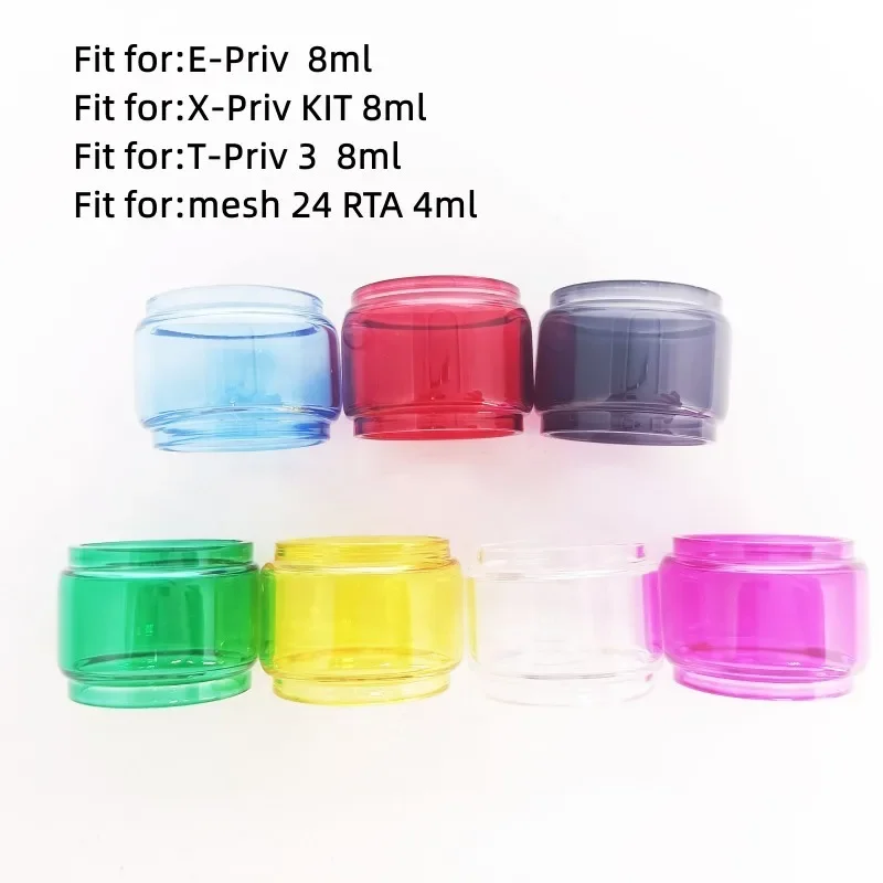 3Pcs Glass Tube Replacement for E-Priv 8ml / X-Priv KIT 8ml / T-Priv 3 8ml / mesh 24 RTA 4ml Machine
3Pcs Glass Tube Replacement for E-Priv 8ml / X-Priv KIT 8ml / T-Priv 3 8ml / mesh 24 RTA 4ml Machine