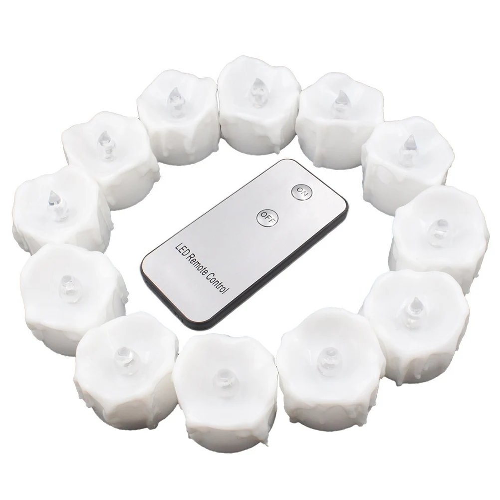 12 Pcs Decorative Candles Remote Control Electronic Light LED Lights Lamps Flameless Christmas Party Decorations
12 Pcs Decorative Candles Remote Control Electronic Light LED Lights Lamps Flameless Christmas Party Decorations
