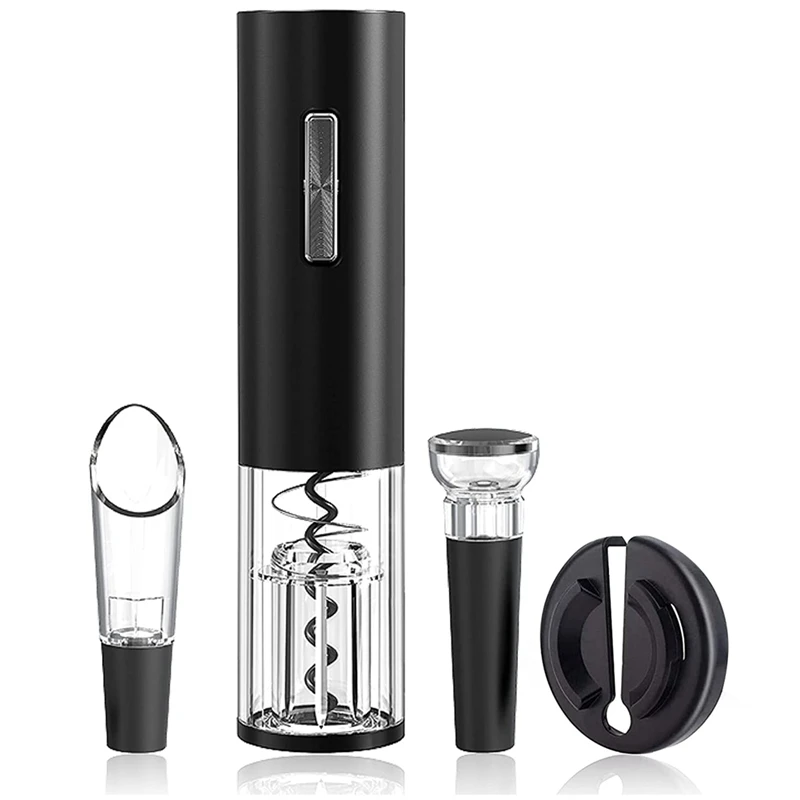 Электрический штопор, перезаряжаемый комплект, автоматический штопор, штопор, штопор для вина с зарядным кабелем USB Type C 
Электрический штопор, перезаряжаемый комплект, автоматический штопор, штопор, штопор для вина с зарядным кабелем USB Type C