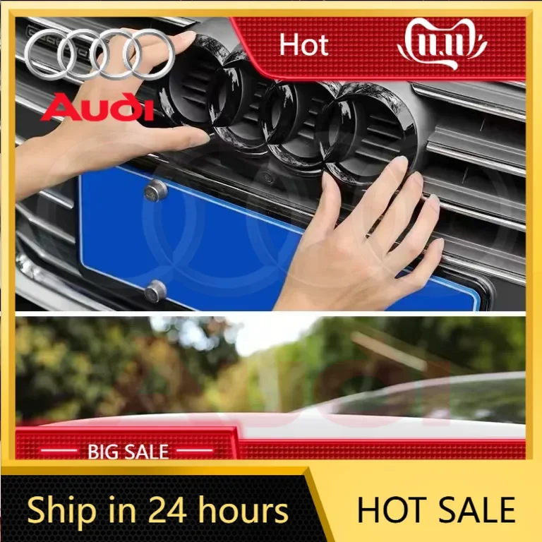 2025 Hot Black Silver ABS 4 Ring Car Hood Bonnet Front Grill Trunk Rear Emblem Logo Badge Sticker For Audi A3 A4 A5 A6 A7 TT Q2
2025 Hot Black Silver ABS 4 Ring Car Hood Bonnet Front Grill Trunk Rear Emblem Logo Badge Sticker For Audi A3 A4 A5 A6 A7 TT Q2