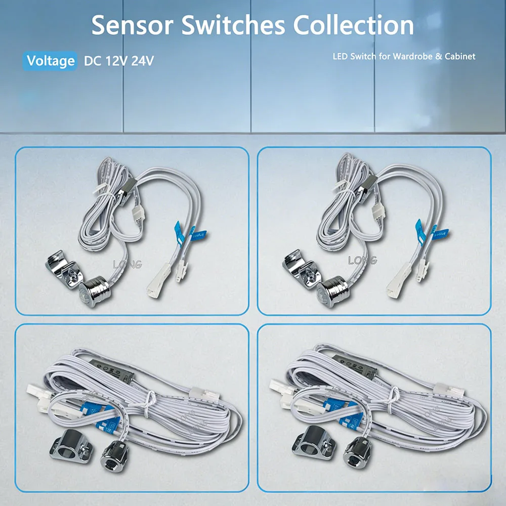 Wardrobe Sensor Switch DC12V 24V 5A PIR Hand Sweep Door Control Touch Sensor For LED Cabinet Closet Lighting
Wardrobe Sensor Switch DC12V 24V 5A PIR Hand Sweep Door Control Touch Sensor For LED Cabinet Closet Lighting