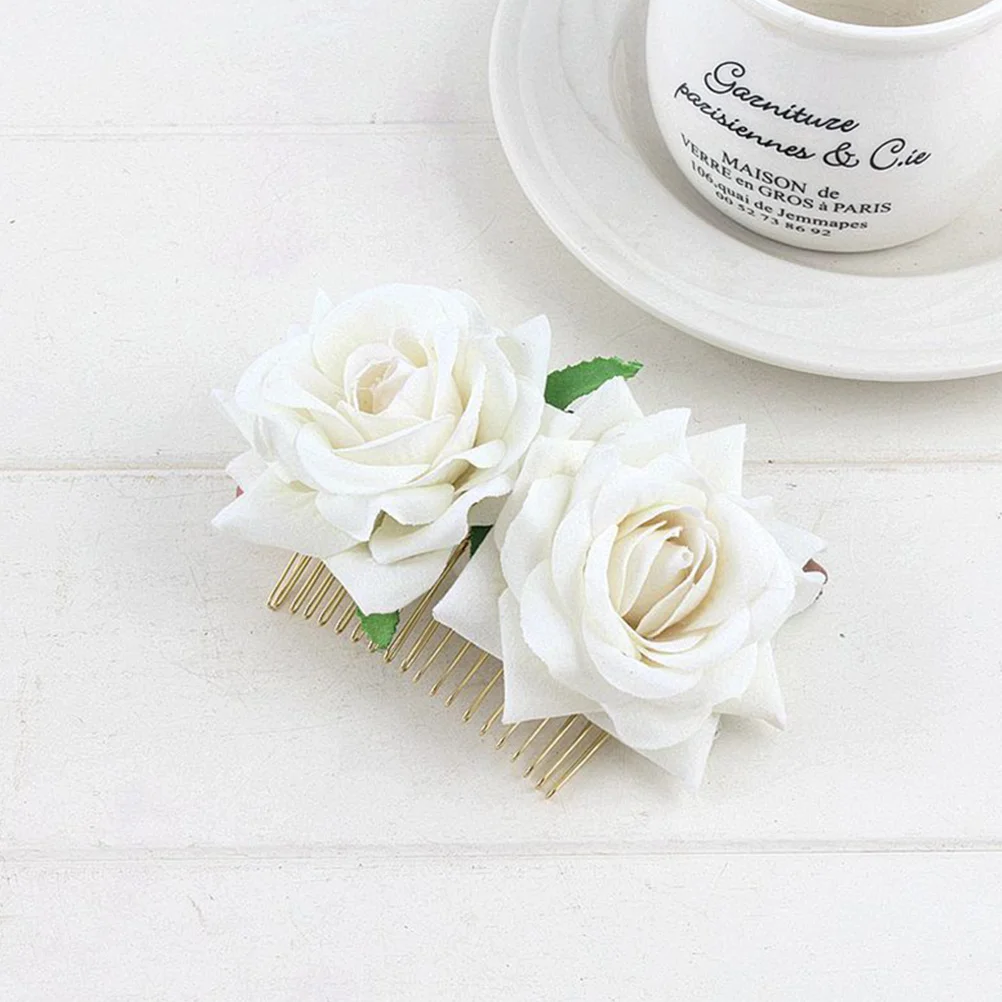 2 Pcs Rose Hair Comb Headdress Bridal Accessories Bride Clip Tease Wedding Clips for Women Fabric Floral
2 Pcs Rose Hair Comb Headdress Bridal Accessories Bride Clip Tease Wedding Clips for Women Fabric Floral