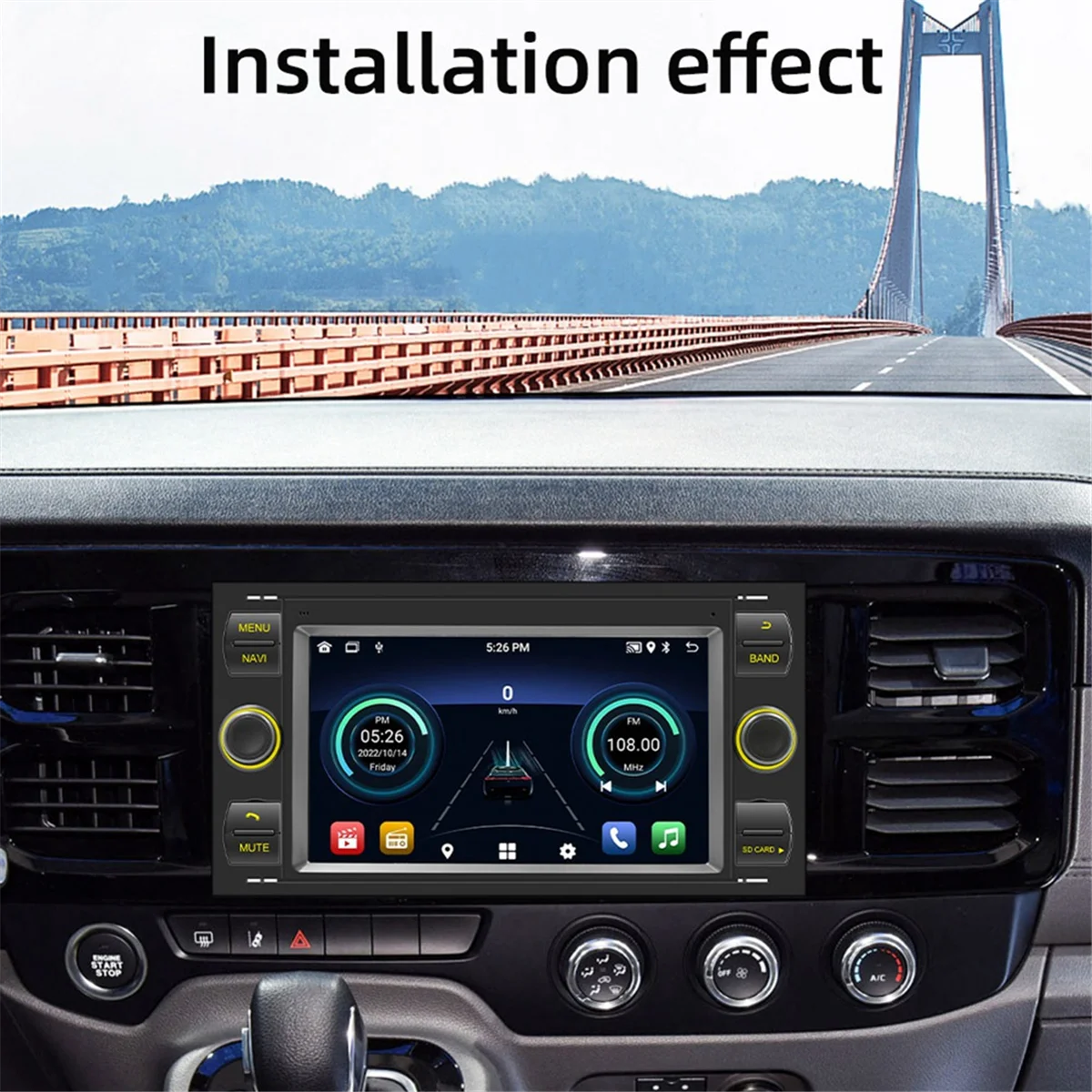Durable 7in Car Radio for Ford Focus 2 S C Max Mondeo Kuga Fiesta Fusion Galaxy Transit 2 Din Android Player Carplay WIFI GPS B
Durable 7in Car Radio for Ford Focus 2 S C Max Mondeo Kuga Fiesta Fusion Galaxy Transit 2 Din Android Player Carplay WIFI GPS B