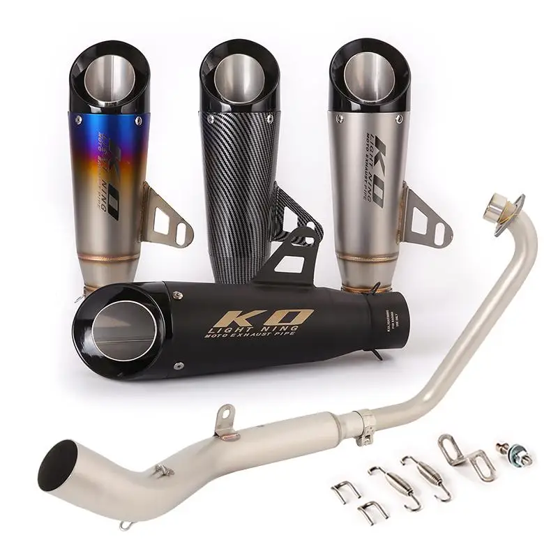 51MM Exhaust System For Zontes ZT125 U1 ZT125 G1 21-22 Motorcycle Exhaust Front Link Pipe Muffler Header Pipe Slip On Stainless
51MM Exhaust System For Zontes ZT125 U1 ZT125 G1 21-22 Motorcycle Exhaust Front Link Pipe Muffler Header Pipe Slip On Stainless