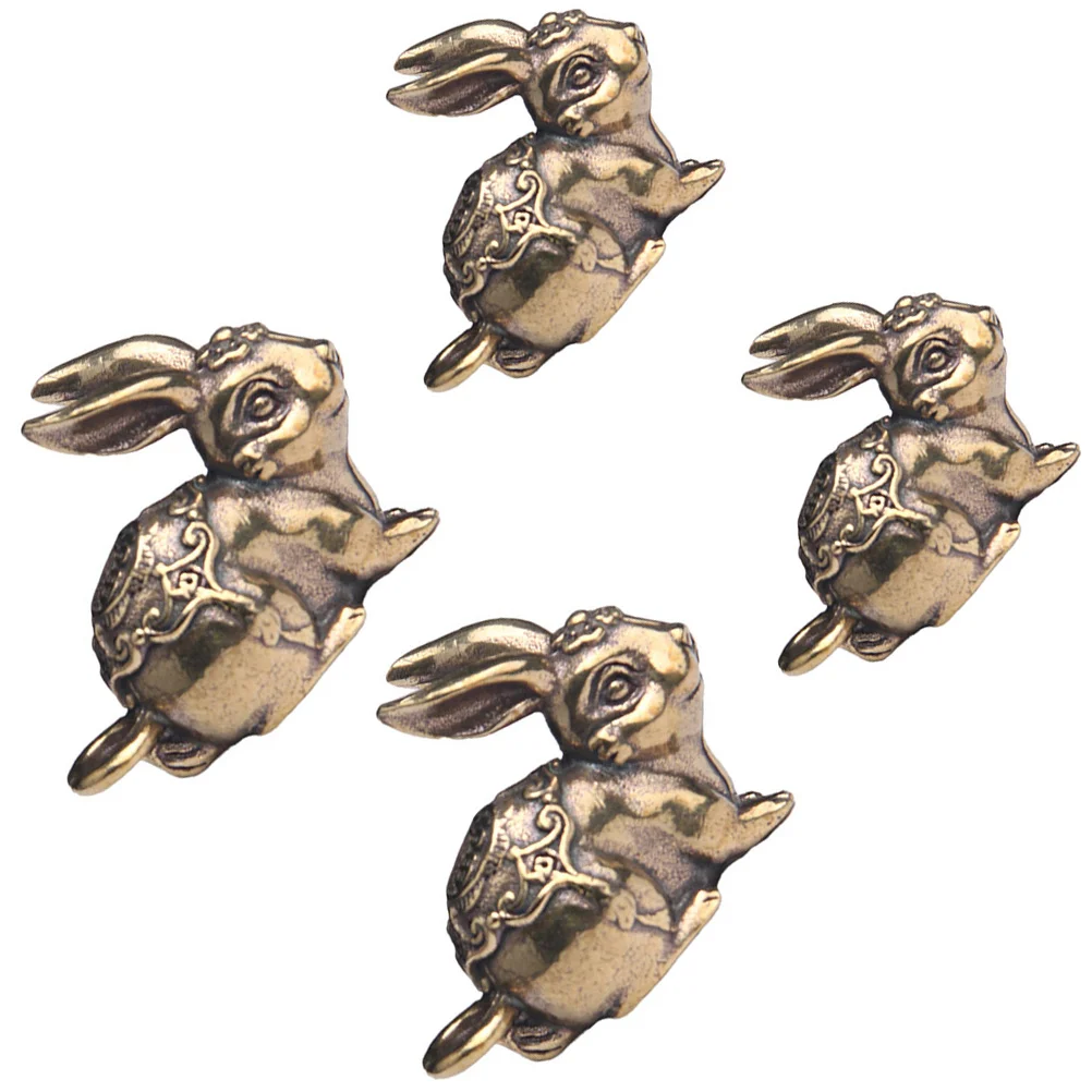 4Pcs Zodiac Charms Brass Pendants Retro Decor Bunny naments Keychain Bag Crafts Gift Jewelry Accessories Pendents
4Pcs Zodiac Charms Brass Pendants Retro Decor Bunny naments Keychain Bag Crafts Gift Jewelry Accessories Pendents