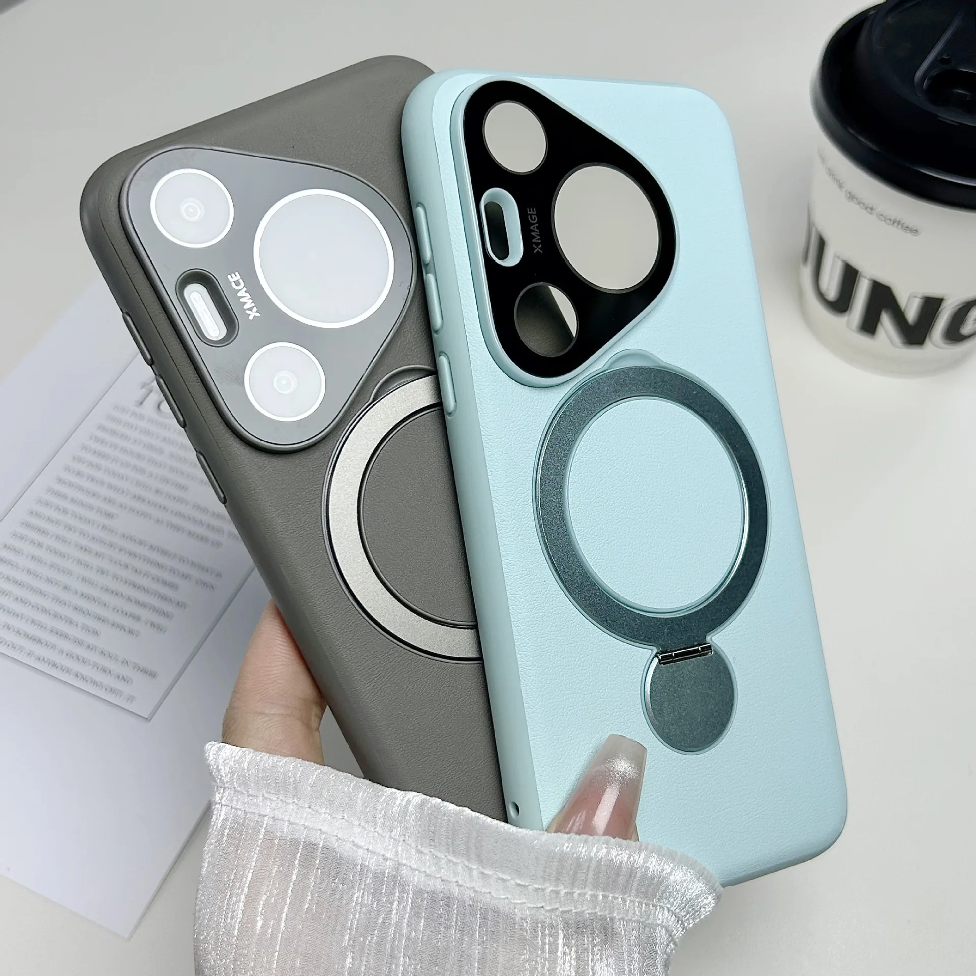 Vegan Leather Case For Huawei Pura 70 Pro Plus Ultra 360° Rotation Metal Holder Matte Magentic Wireless Charging Case Cover
Vegan Leather Case For Huawei Pura 70 Pro Plus Ultra 360° Rotation Metal Holder Matte Magentic Wireless Charging Case Cover