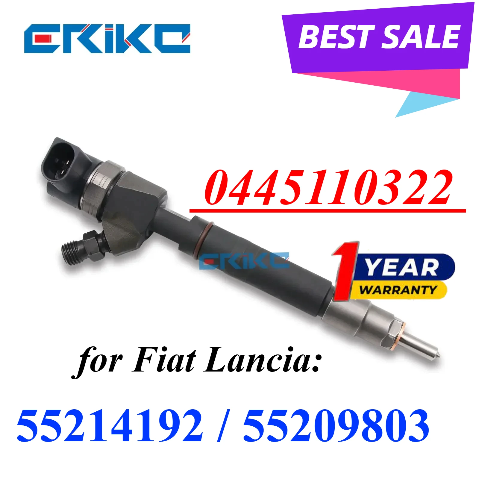 0445110322 Diesel Fuel Injector 0 445 110 322 Engine Sprayer Nozzle For Bosch FIAT GROUP:55209803 55214192
0445110322 Diesel Fuel Injector 0 445 110 322 Engine Sprayer Nozzle For Bosch FIAT GROUP:55209803 55214192