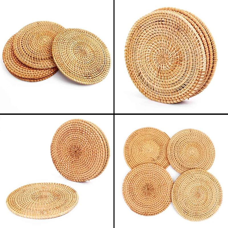 A21I-4 шт. подставки из ротанга для горячей посуды, изолированные подставки для горячей посуды, прочный держатель для кастрюли для стола, термостойкие коврики для кухни
A21I-4 шт. подставки из ротанга для горячей посуды, изолированные подставки для горячей посуды, прочный держатель для кастрюли для стола, термостойкие коврики для кухни