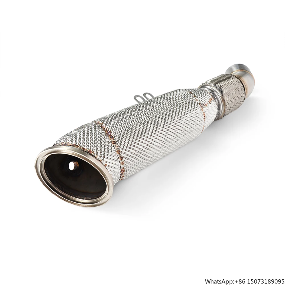 For GT 640I B58 3.0T 2017-2023 Racing Downpipe Exhaust Ss304 Car Exhaust Downpipe Factory Direct Wholesale Header Exhaust
For GT 640I B58 3.0T 2017-2023 Racing Downpipe Exhaust Ss304 Car Exhaust Downpipe Factory Direct Wholesale Header Exhaust