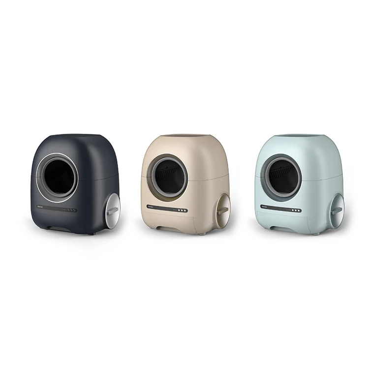 STLF Intelligent Deodorizing Cat LitterS Box Automatic Fast Self-Cleaning Available Via App Video 
STLF Intelligent Deodorizing Cat LitterS Box Automatic Fast Self-Cleaning Available Via App Video