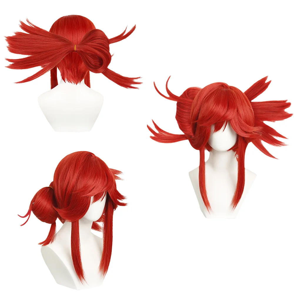 Riyo Cosplay Wig Big Red Anti-Gravity Short Hair Detachable Duckbill Bow Clips Heat Resistant Breathable Anime Role Play Wig
Riyo Cosplay Wig Big Red Anti-Gravity Short Hair Detachable Duckbill Bow Clips Heat Resistant Breathable Anime Role Play Wig