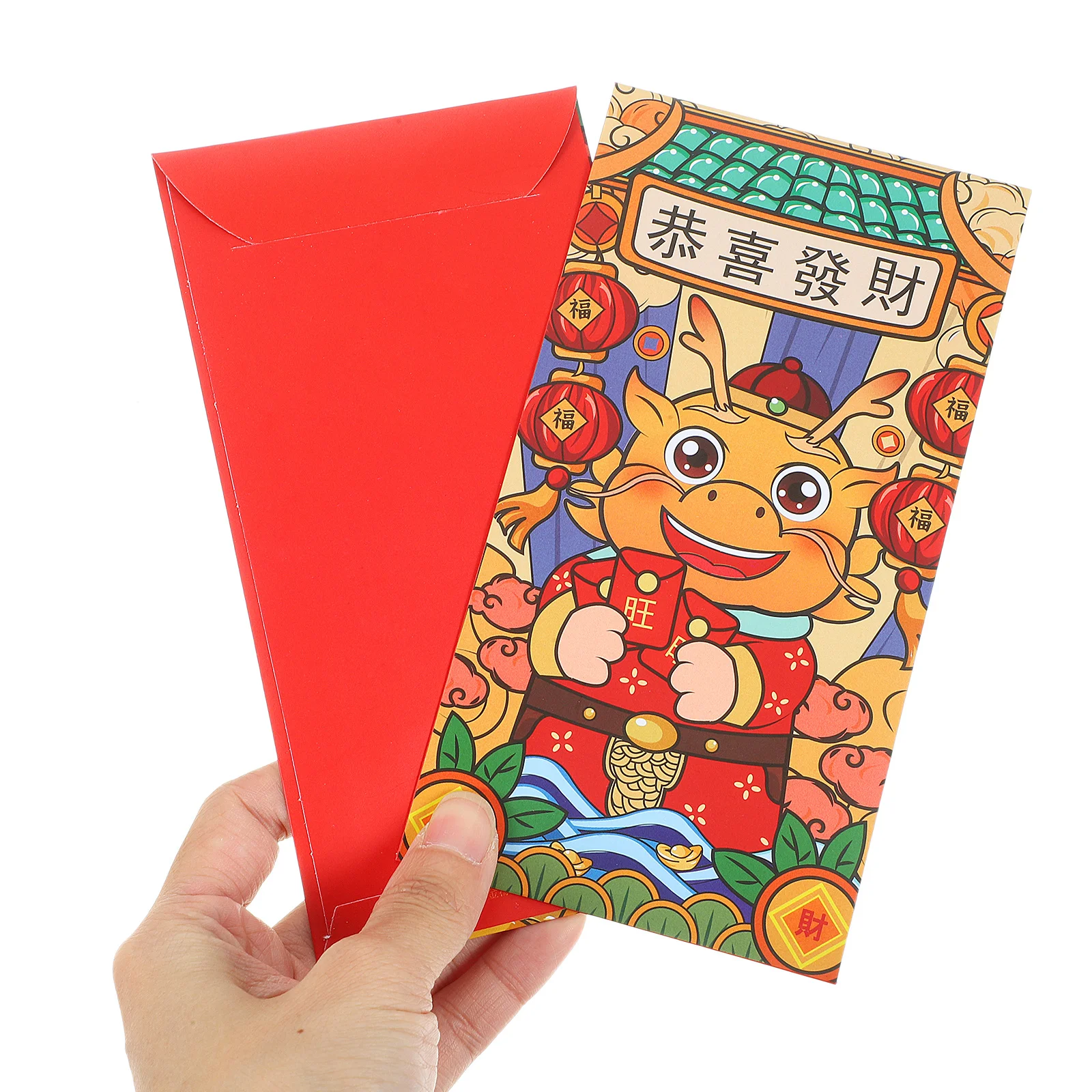 24Pcs Chinese Style Paper Red Envelopes Money Storage Packets Traditional Red Packets for New Year Spring Festival Gift
24Pcs Chinese Style Paper Red Envelopes Money Storage Packets Traditional Red Packets for New Year Spring Festival Gift
