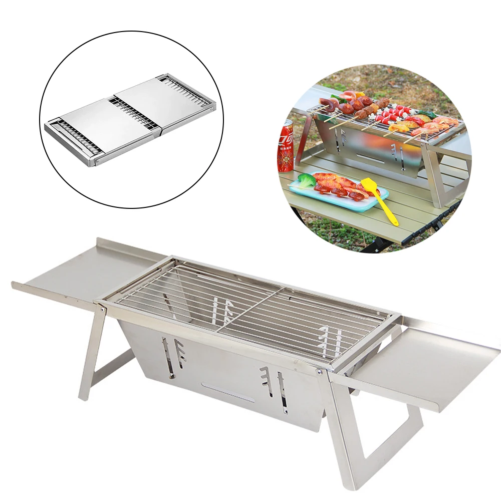 Stainless Steel Barbecue Stove Outdoor Charcoal Folding Barbecue Rack Household Small Folding Carbon Barbecue Skewer Bbq Stove
Stainless Steel Barbecue Stove Outdoor Charcoal Folding Barbecue Rack Household Small Folding Carbon Barbecue Skewer Bbq Stove