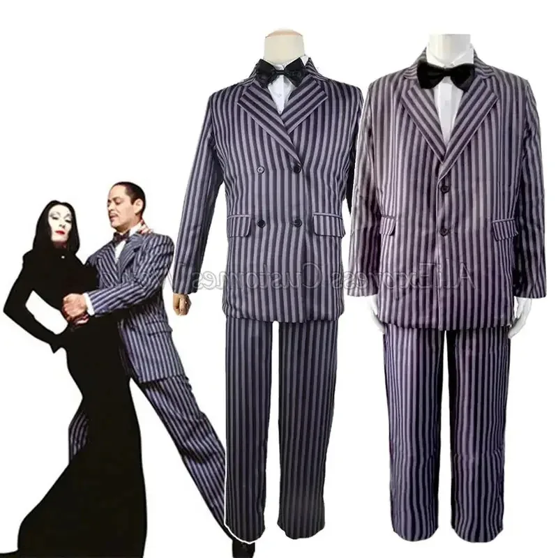 Movie Wednesday Gomez Addams Cosplay Costumes Suit Anime Role Play Family Proms Uniform Outfits Halloween Carnival Suit For Man
Movie Wednesday Gomez Addams Cosplay Costumes Suit Anime Role Play Family Proms Uniform Outfits Halloween Carnival Suit For Man
