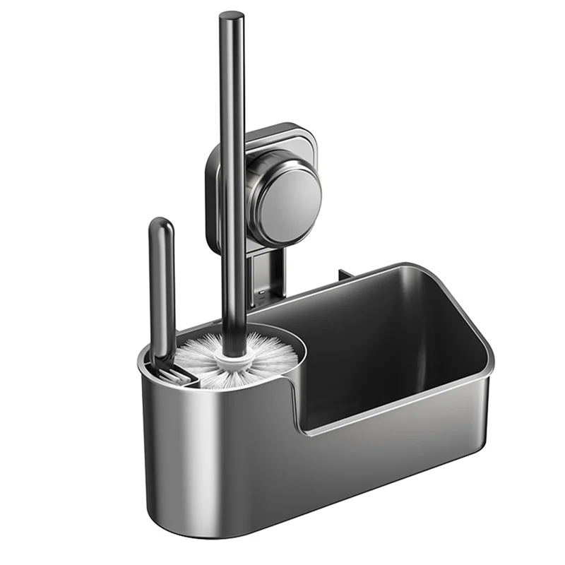 AT43-For Bathroom Cleaner Wall-Mounted Angle Design Toilet Brush Holder Set Ventilation Slots Base Drill-Free
AT43-For Bathroom Cleaner Wall-Mounted Angle Design Toilet Brush Holder Set Ventilation Slots Base Drill-Free