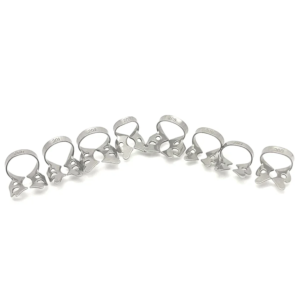 High Quality Dental Rubber Dam Clamps Endodontic Restorative Barrier Clips Stainless Steel Frame Holder Molar Teeth Materials
High Quality Dental Rubber Dam Clamps Endodontic Restorative Barrier Clips Stainless Steel Frame Holder Molar Teeth Materials