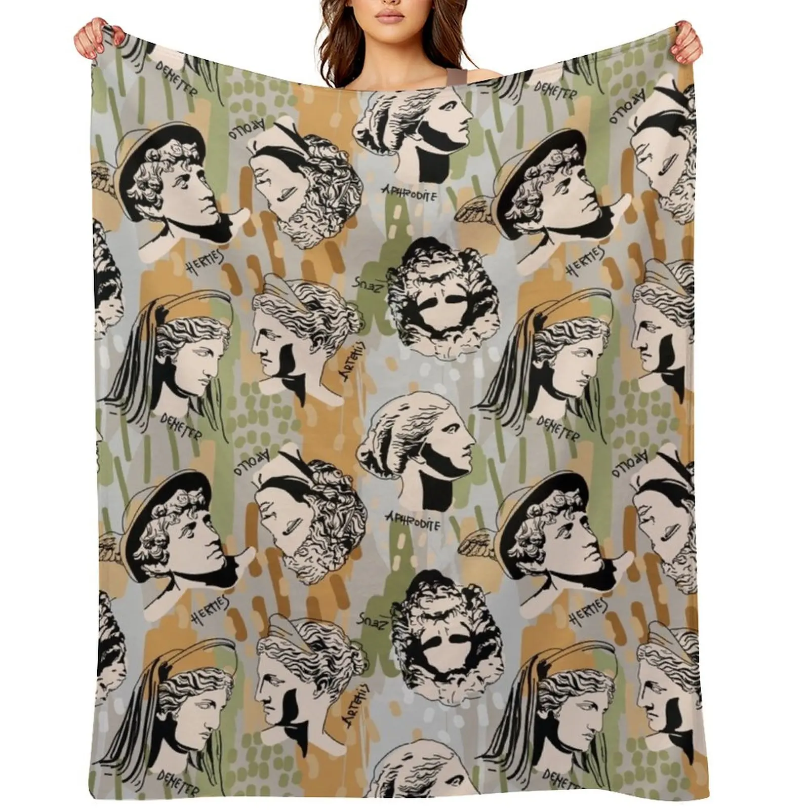 Greek Gods Throw Blanket Blankets Sofas Of Decoration Flannel Fabric Plush Tourist Blankets
Greek Gods Throw Blanket Blankets Sofas Of Decoration Flannel Fabric Plush Tourist Blankets