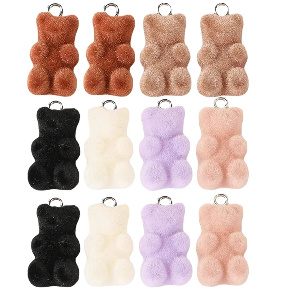 Charms for Jewelry Making Bear Earring Accessories Decoration DIY Bracelet Key Chain
Charms for Jewelry Making Bear Earring Accessories Decoration DIY Bracelet Key Chain