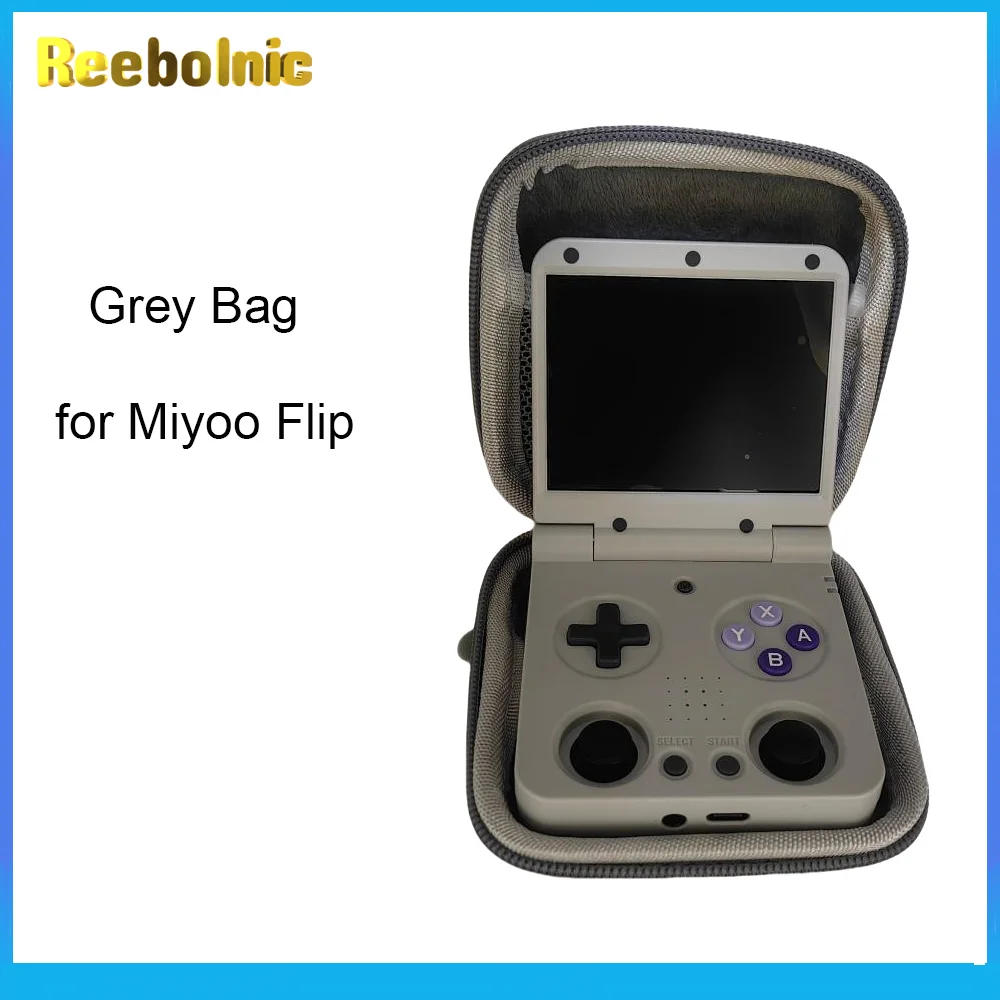Reebolnic Miyoo Flip Bag for Handheld Game Console Portable Carry Case of Miyoo Flip Grey Bag
Reebolnic Miyoo Flip Bag for Handheld Game Console Portable Carry Case of Miyoo Flip Grey Bag