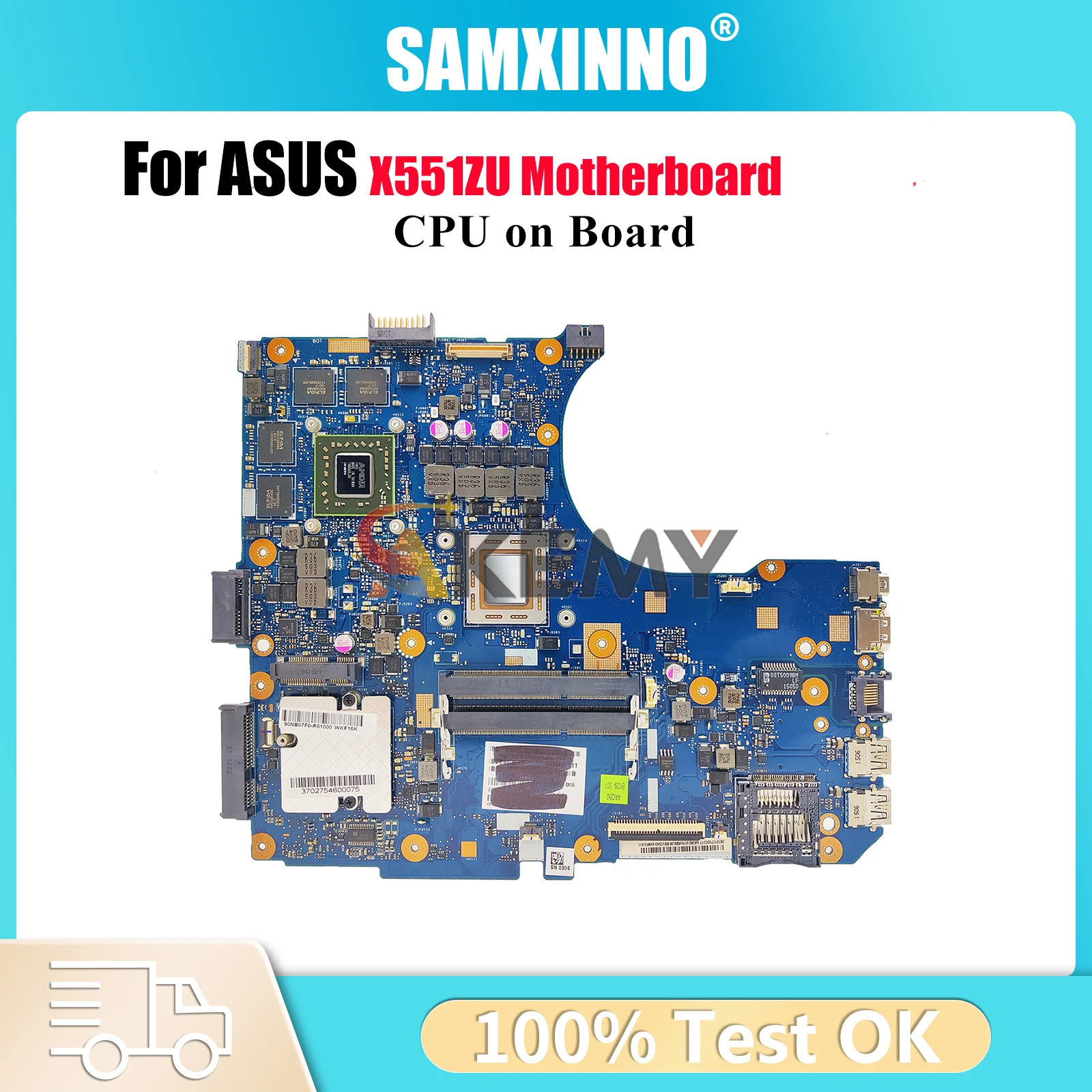 X551ZU Материнская плата для ноутбука ASUS VivoBook X551ZU X551Z Материнская плата для ноутбука с процессором 100% тестирование ОК быстрая доставка Высокое качество
X551ZU Материнская плата для ноутбука ASUS VivoBook X551ZU X551Z Материнская плата для ноутбука с процессором 100% тестирование ОК быстрая доставка Высокое качество
