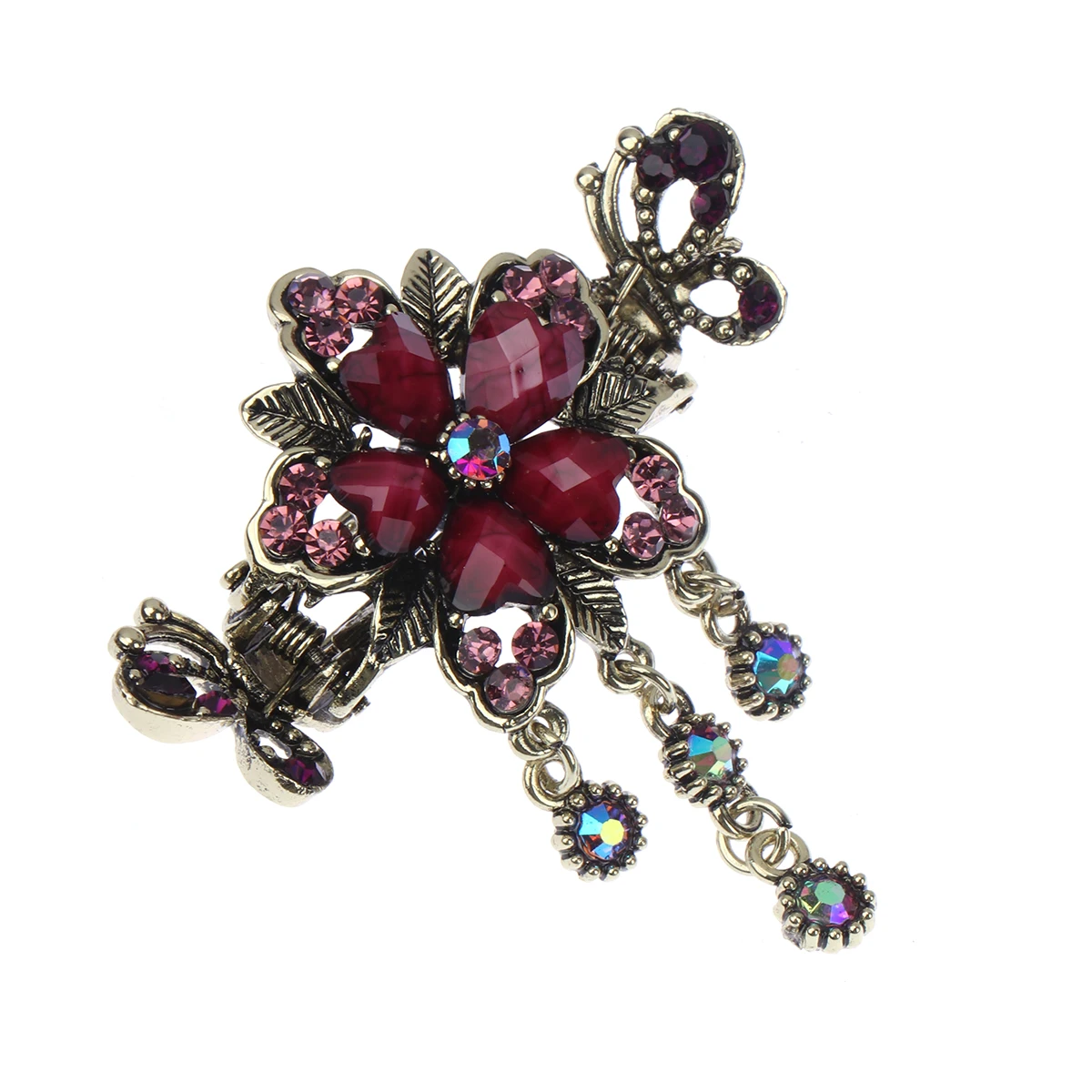 Vintage Hairpin Durable Clips Catch Ponytail Roses Style Girls Holder Jaw Retro Accessories Fashion Clip Easy Use Long Lasting
Vintage Hairpin Durable Clips Catch Ponytail Roses Style Girls Holder Jaw Retro Accessories Fashion Clip Easy Use Long Lasting
