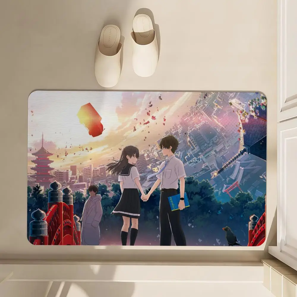 Japan Hello World Floor Mat Soft Diatom Bathroom Absorbent Floor Mat, Toilet Of The Bathroom, Household Floor Mat, Door Mat Car
Japan Hello World Floor Mat Soft Diatom Bathroom Absorbent Floor Mat, Toilet Of The Bathroom, Household Floor Mat, Door Mat Car