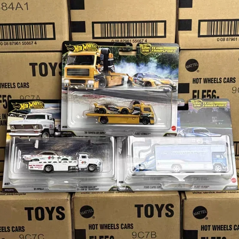 New Hot Wheels Car Culture Transport Fleet Series Car Model 1/64 Flf56 Ferrari 250 Toyota Ae86 Alloy Model Birthday Gift Toy
New Hot Wheels Car Culture Transport Fleet Series Car Model 1/64 Flf56 Ferrari 250 Toyota Ae86 Alloy Model Birthday Gift Toy