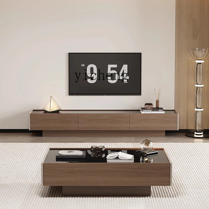 TQQ simple floor TV cabinet coffee table combination living room home storage locker integrated high floor cabinet
TQQ simple floor TV cabinet coffee table combination living room home storage locker integrated high floor cabinet